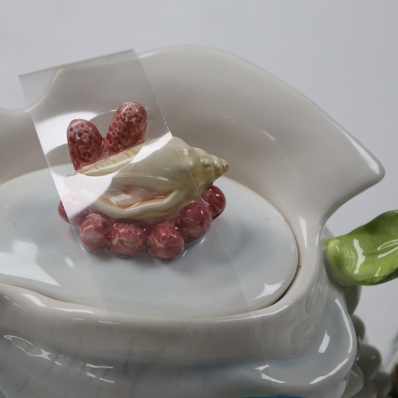 CORNER RUBY TROPICAL COLLECTION UNDER THE SEA FISH PITCHER JAR - NEW - Picture 6 of 8